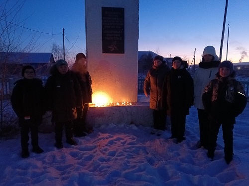 Акция &amp;quot;Свеча памяти&amp;quot;.